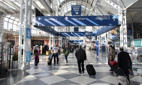 Rekordowy ruch na lotniskach w Chicago