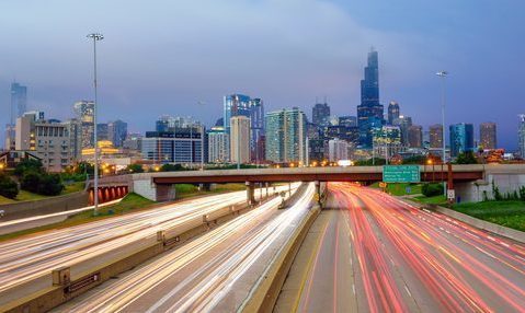 Mniej strzelanin na autostradach Illinois