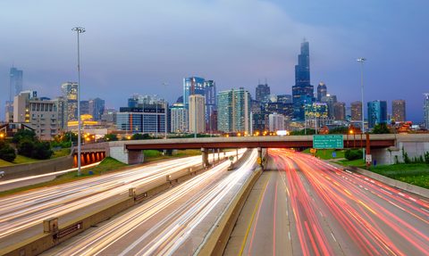 Śmiertelny wypadek na Kennedy Expressway w Chicago