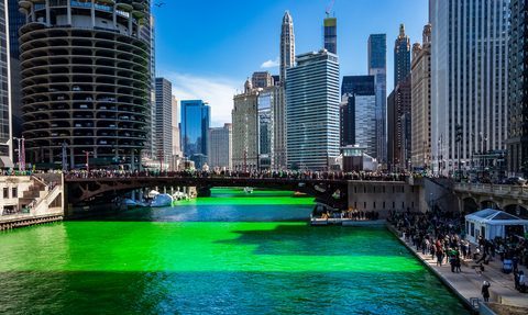 Chicago świętuje Dzień św Patryka