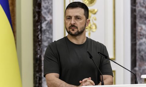 Zełenski przyleciał na Florydę