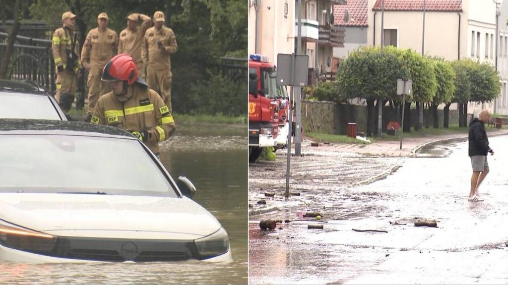 Deszczowy kataklizm na północy Polski