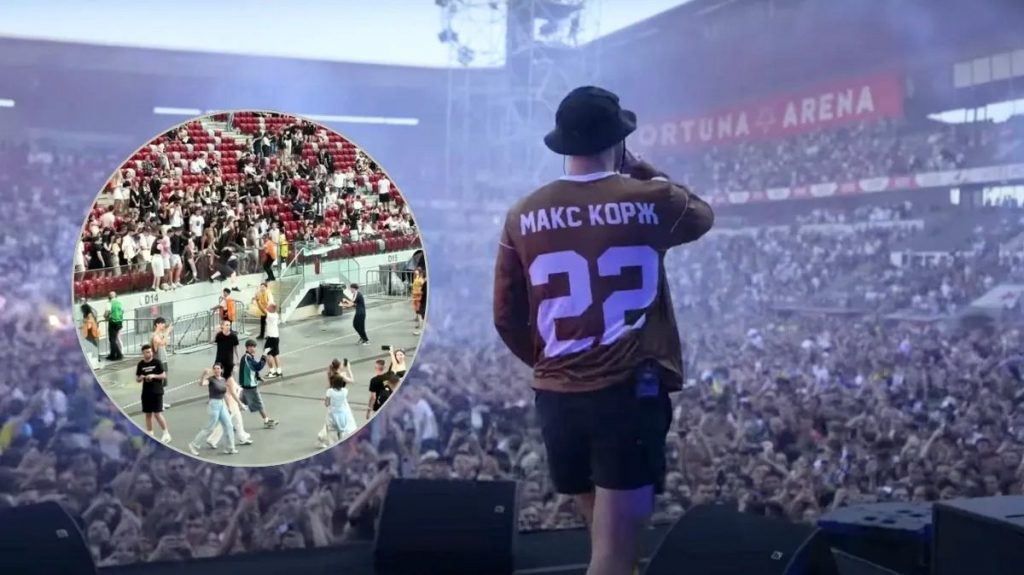 Oburzające sceny podczas koncertu białoruskiego artysty