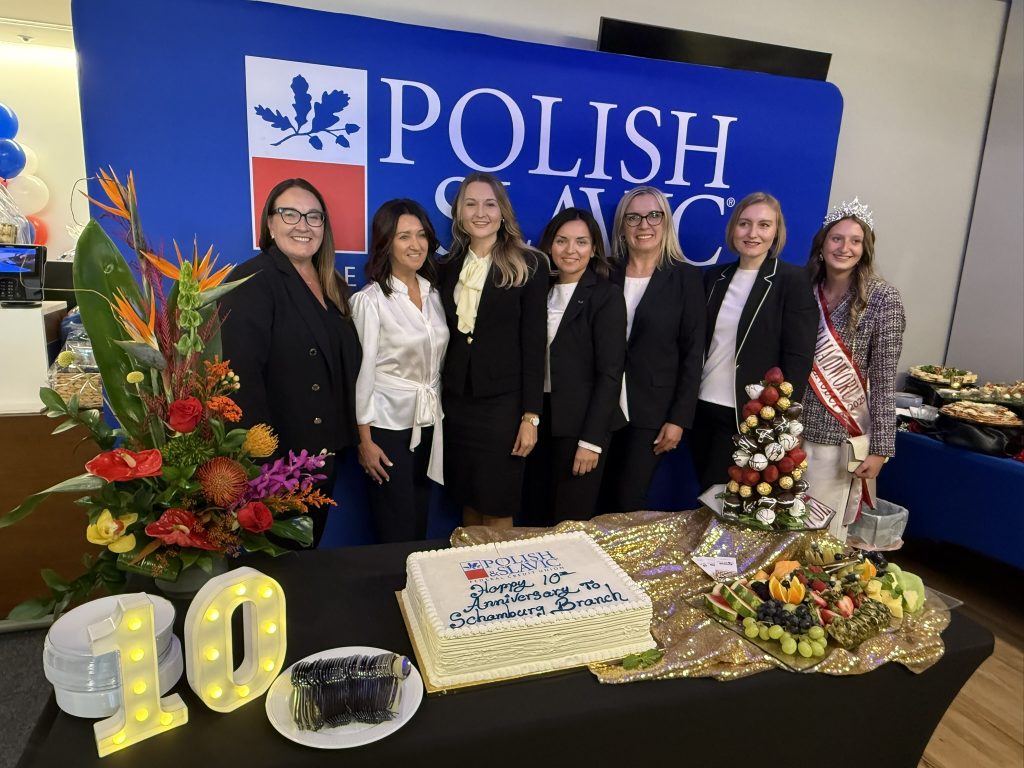 Jubileusz 10-lecia oddziału PSFCU w Schaumburgu