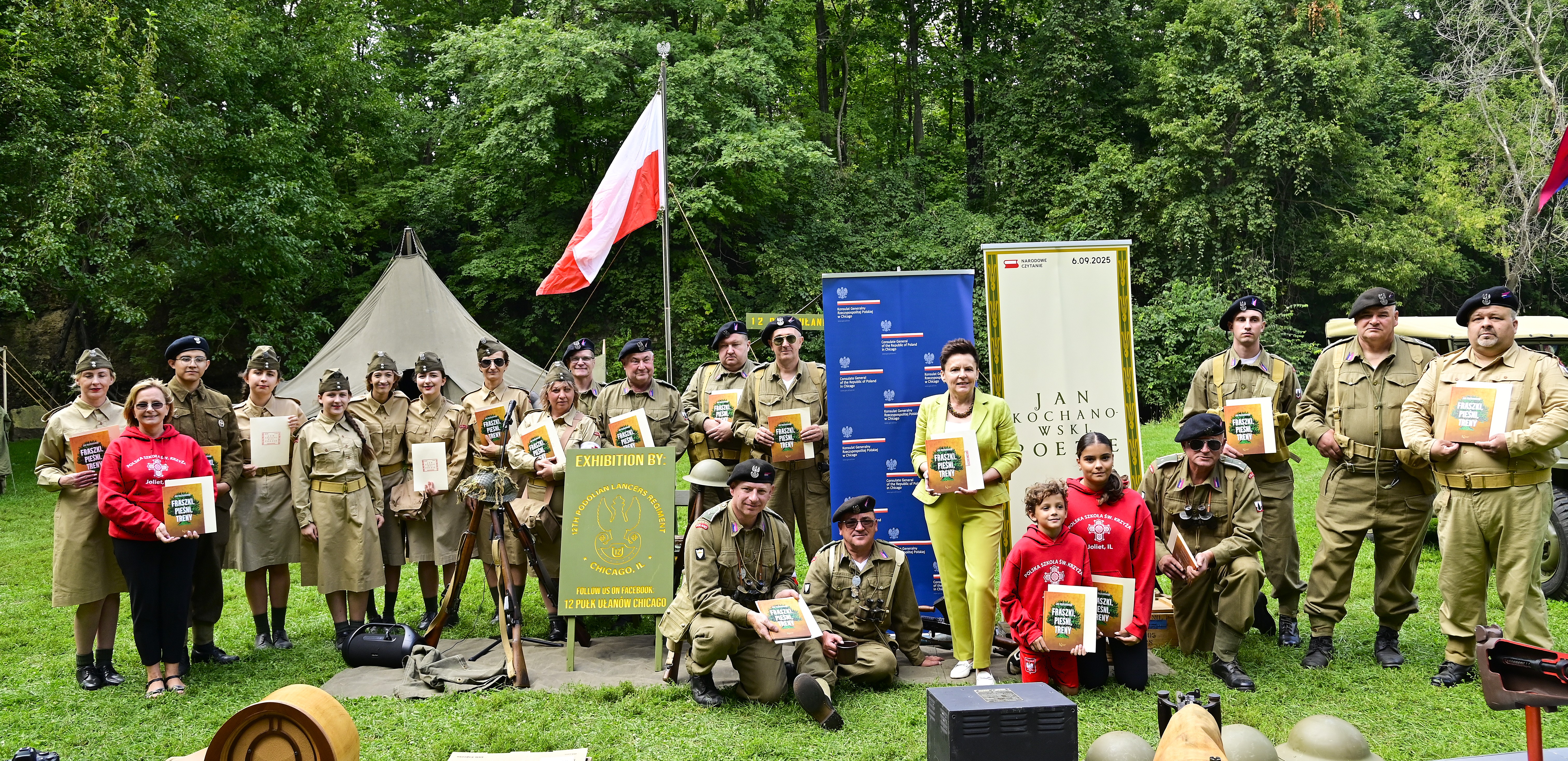 Narodowe Czytanie poezji Jana Kochanowskiego w Lockport