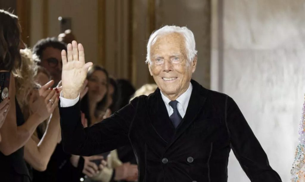 Zmarł Giorgio Armani, włoski mistrz mody, miał 91 lat