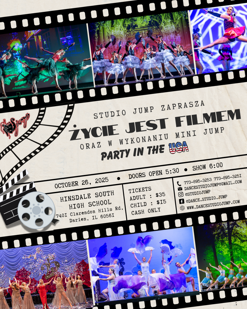Studio Jump zaprasza „Życie jest filmem” i „Party in the USA”
