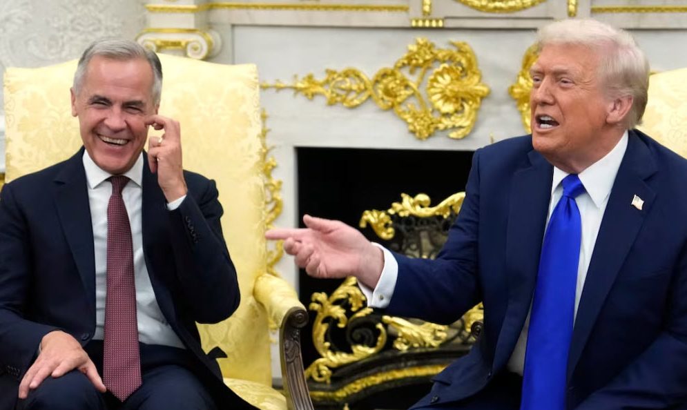 „Kanada znów nas pokocha” – mówi Trump podczas spotkania z Carneyem