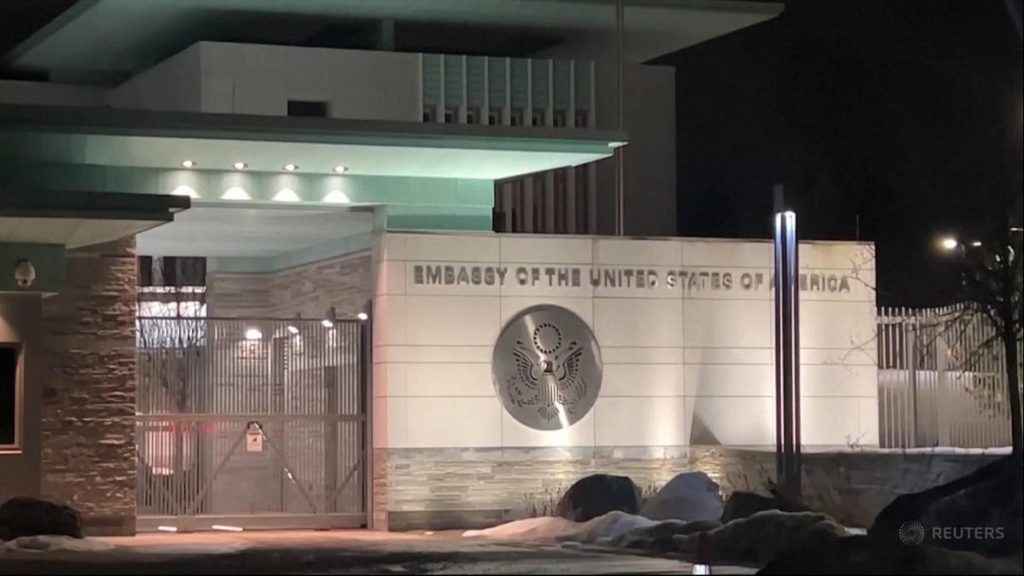 Eksplozja przed ambasadą USA w Oslo