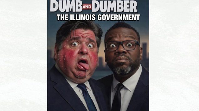Pritzker i Johnson bohaterami politycznego mema Trumpa