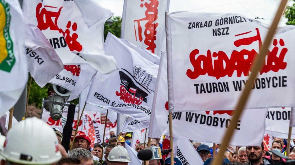 Manifestacja „Solidarności” w Warszawie