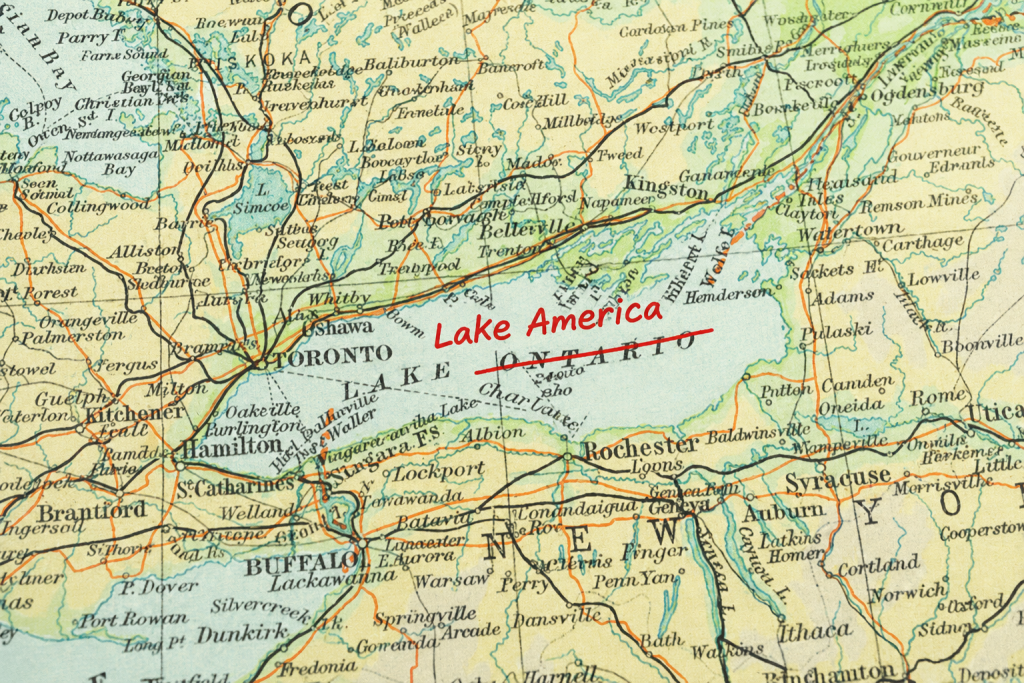 Trump zmienia nazwę jeziora Ontario. W USA ma być „Lake America”
