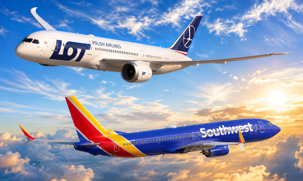 LOT i Southwest Airlines łączą siły